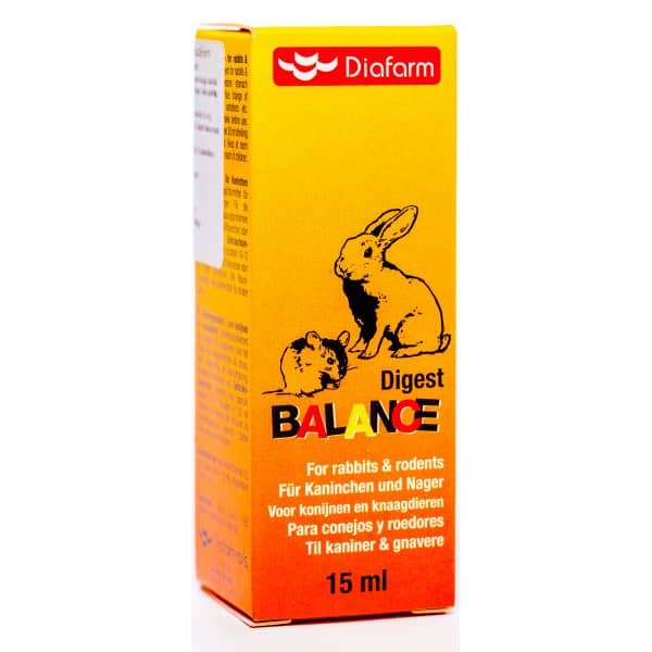 Diafarm Digest Balance gremošanas traucējumiem grauzējiem šķīdums 15 ml